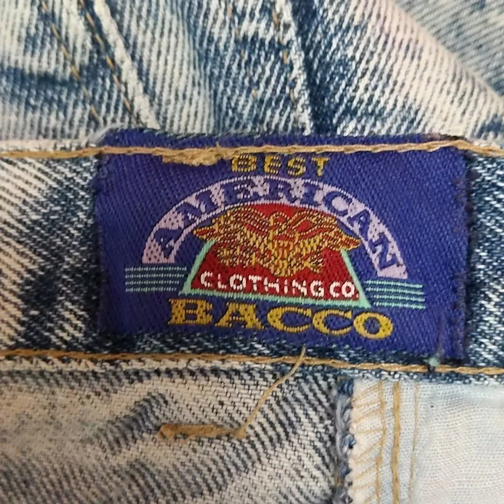 Vintage Acid Wash Bacco Ultra High Rise Mom Jeans - Picture 9 of 16
